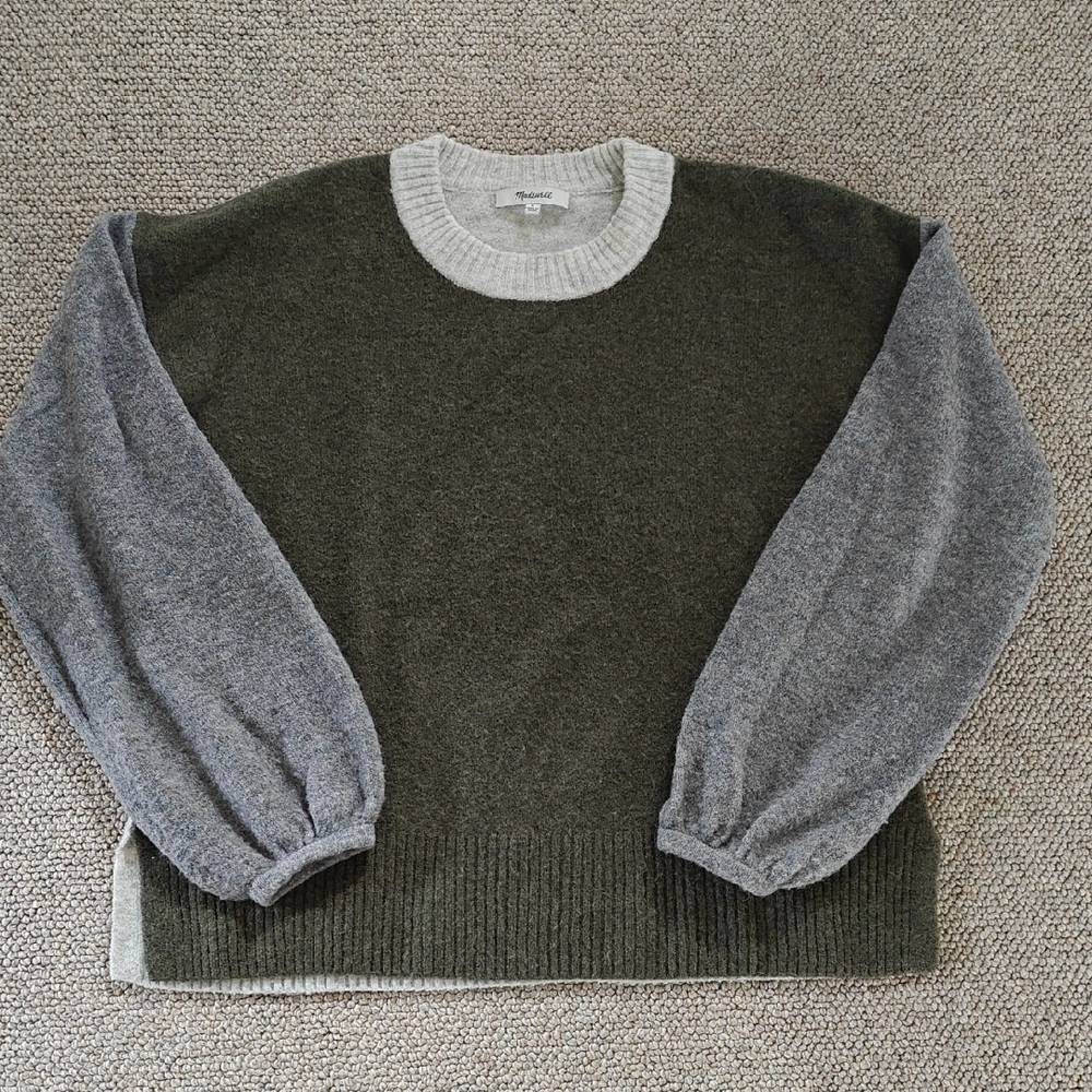 Madewell Payton Colorblock Sweater, S